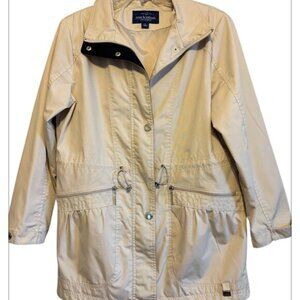 Vintage Mackintosh New England Y2K Lightweight Lined Hooded Jacket Coat Size M